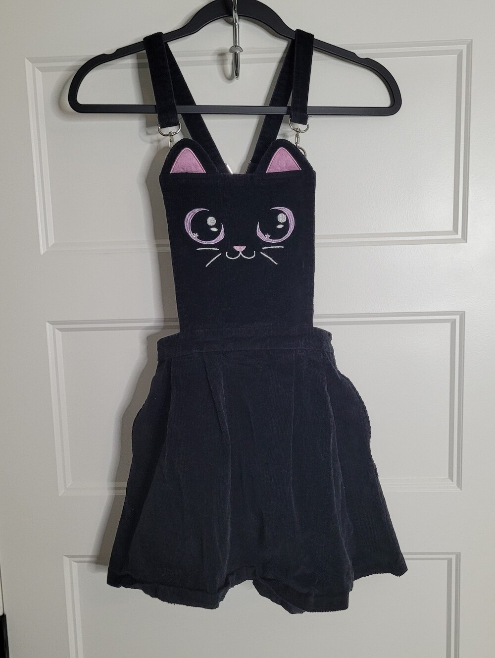Trickz N' Treatz Pawsitively Purrfect Pinafore Dress Size XS